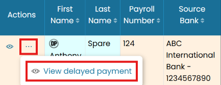 While held, the amount cannot be modified