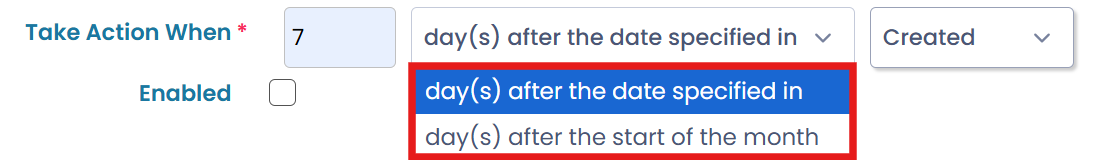 New Automation with day-based timing